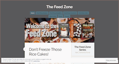 Desktop Screenshot of feedzonecookbook.com